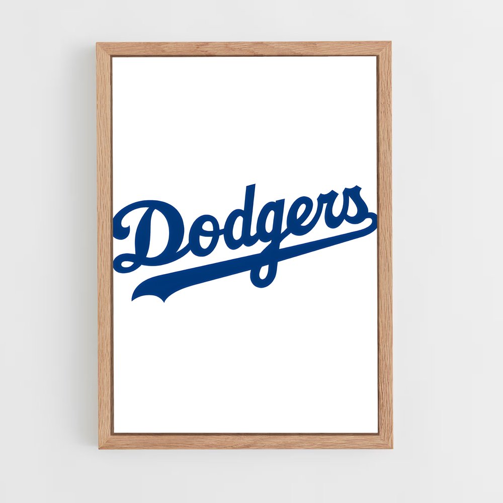 Poster Dodgers Pride – affiche Baseball (vue 4)
